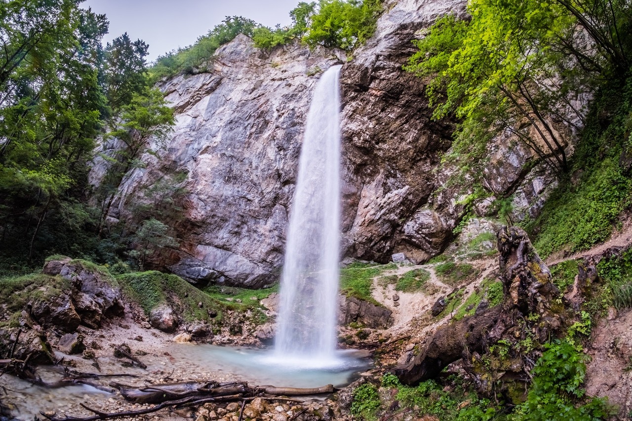 Wo liegt Europas höchster Wasserfall?